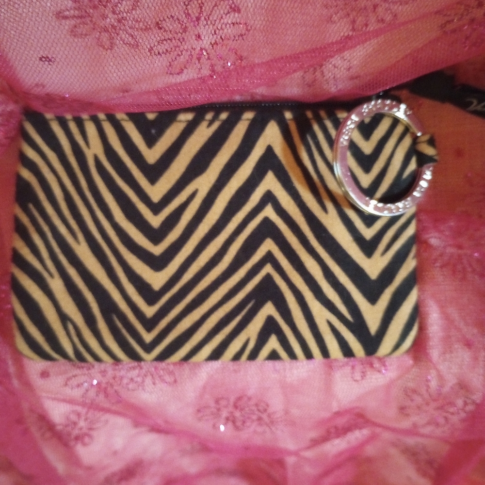 Vera Bradley Zebra Print Card Case